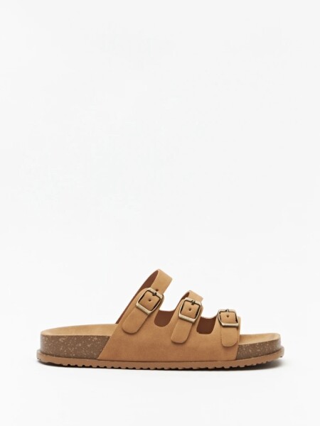 SANDALIA PADDOCK MODIS 3 WHISKY