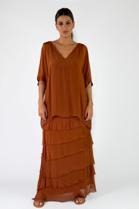 POLLERA GIULIANA Terracota