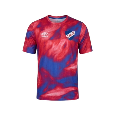 Remera Nacional Press Red Blue