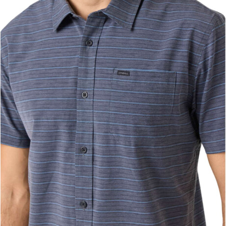 Camisa Oneill Trvlr Stripe Gris