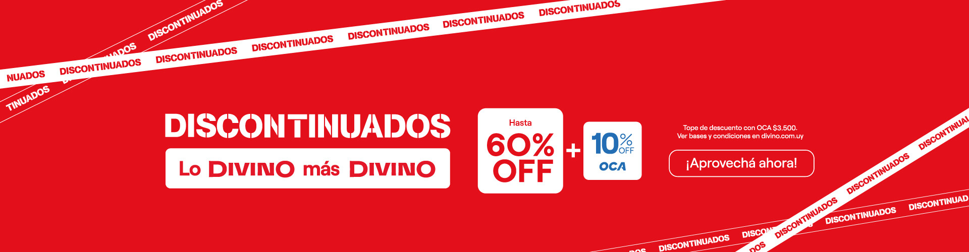 DISCONTINUADOS 2026