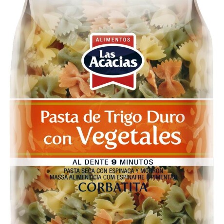 FIDEO LAS ACACIAS VEGETALES 400G CORBATA FIDEO LAS ACACIAS VEGETALES 400G CORBATA