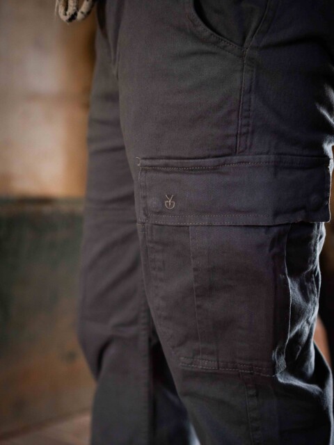 Pantalón cargo flex Verde