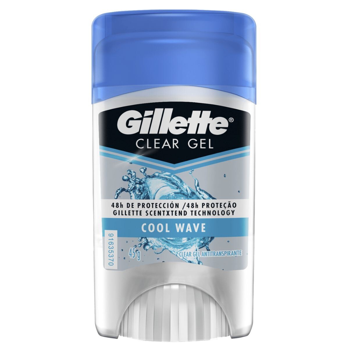 Desodorante Gillette en Barra Clear Gel Cool Wave - X1 50 GR 