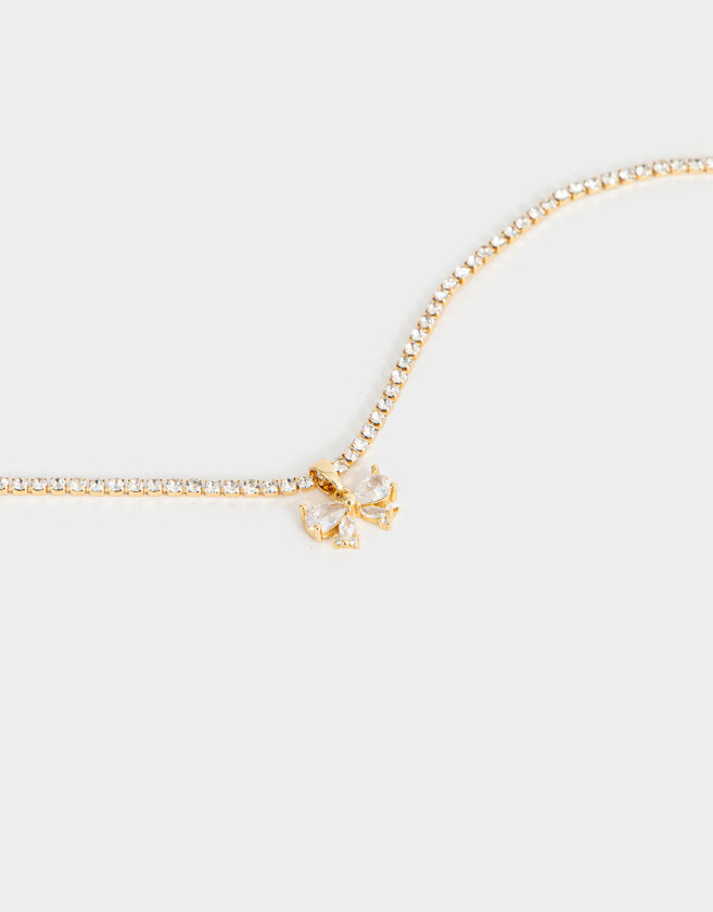 Cadena Corta con Dije Premium Gold Cortos - Dorado