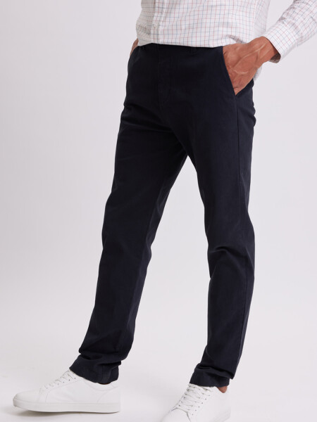 Pantalón chino Azul Marino