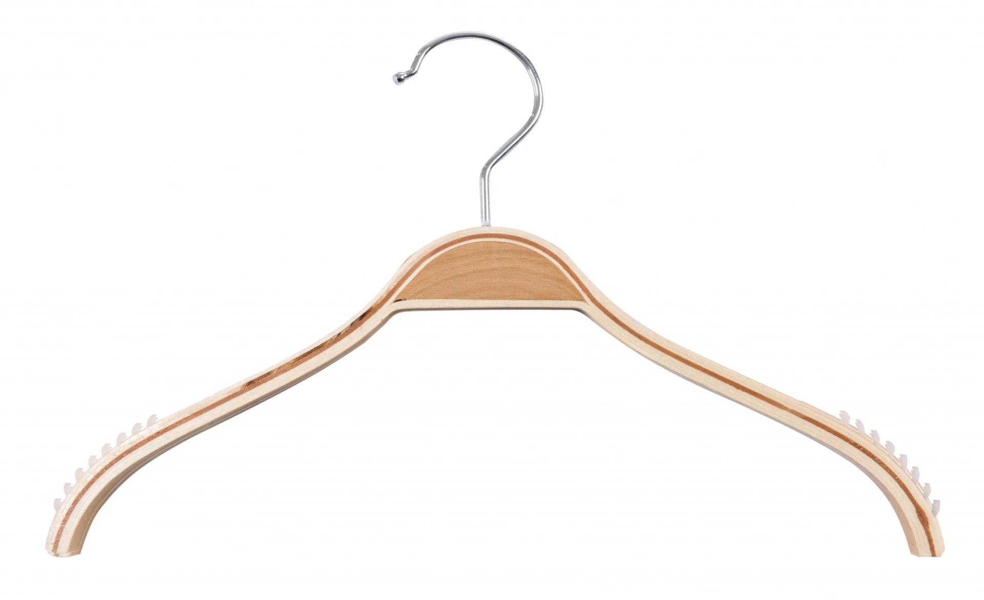 Percha Antideslizante Bamboo Satinada Niño 