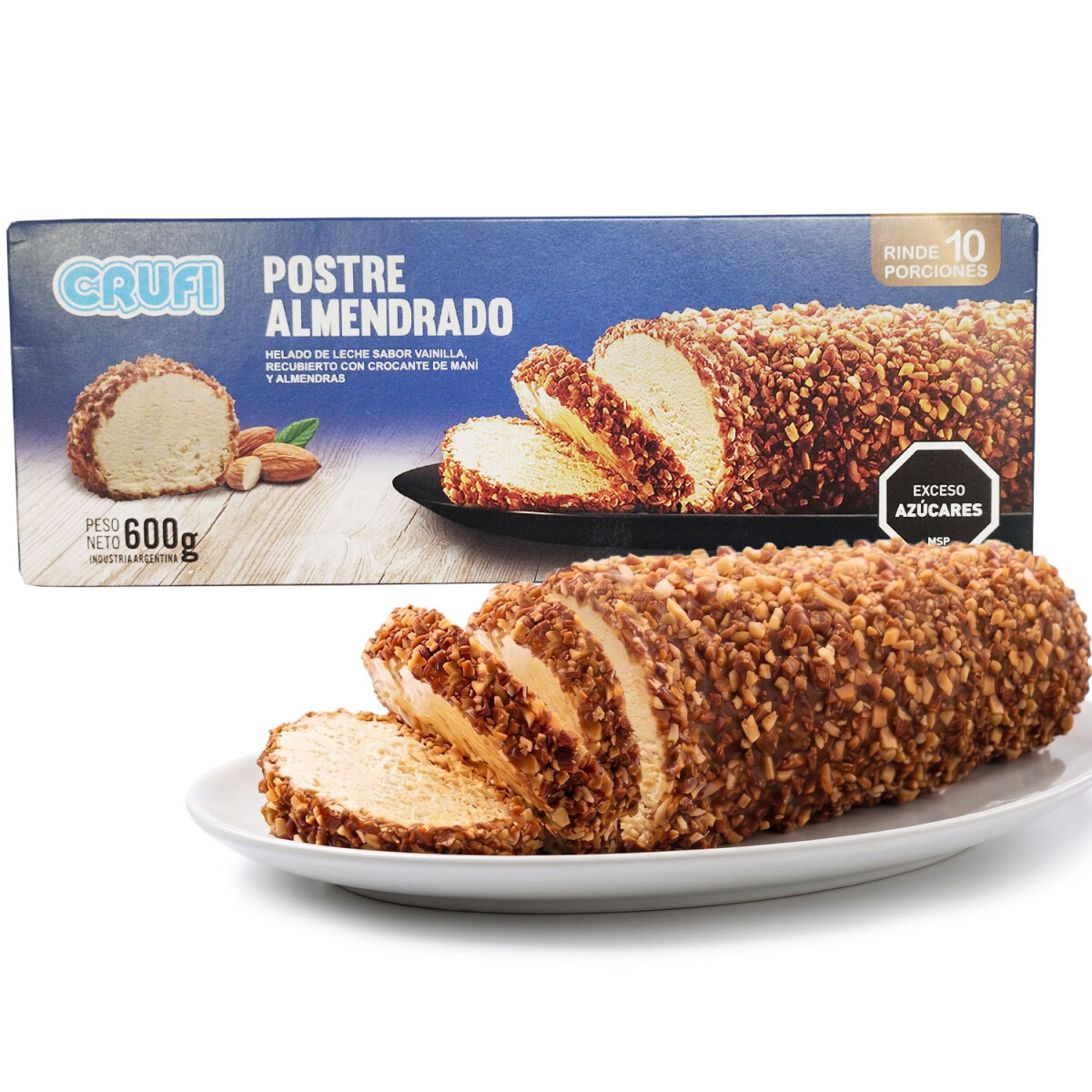 Postre Almendrado Crufi 600g 