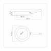 Sarten acero inox 28cm Brava Baquelita 62195/285 Sarten acero inox 28cm Brava Baquelita 62195/285