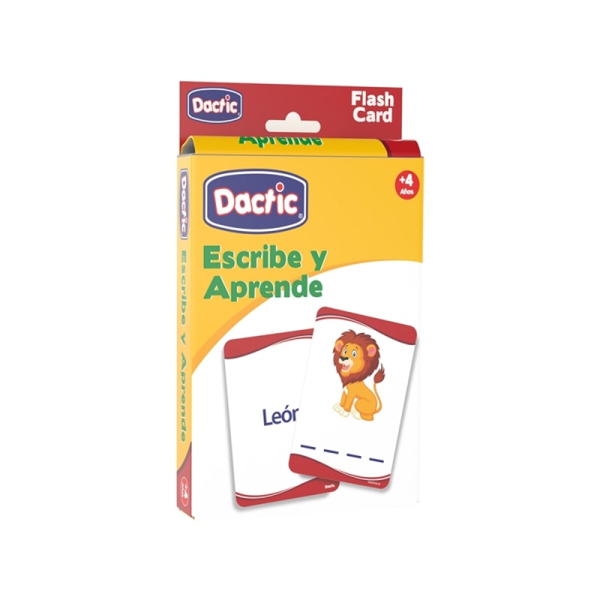 Juego de Tarjetas Dactic Blister Gde Escribe y Aprende 