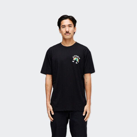 Remera Stance Coin Flip Negro