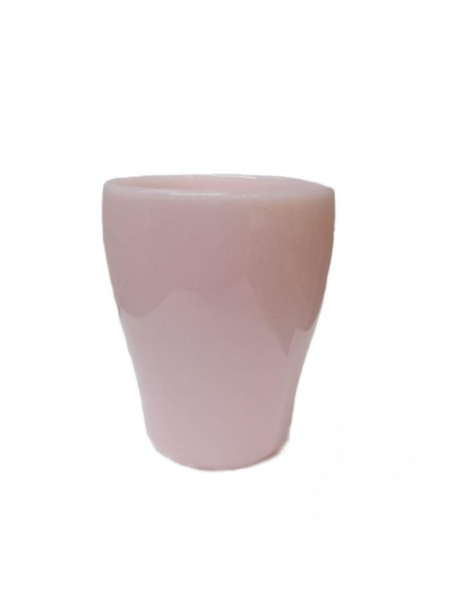 Vaso portacepillo - rosa 