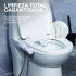 Bidet Para Inodoro Moderno Adaptable Ducha Higienica Baño Color Blanco