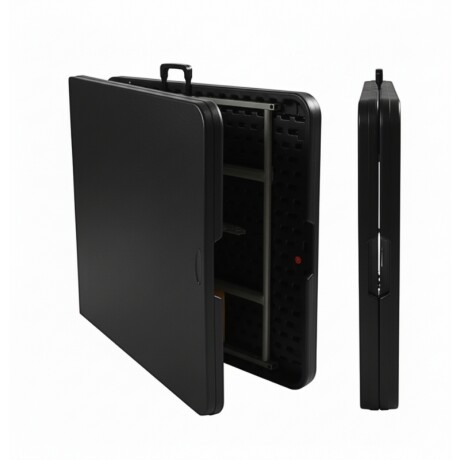 MESA DE EXTERIOR PLEGABLE 1.8M - NEGRA Mesa De Exterior Plegable 1.8M Negra