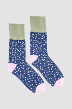 Medias de algodón con diseño con sujecion suave en puño Variante 35