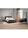 Estructura cama KONGSBERG Queen 160x200 gris Estructura cama KONGSBERG Queen 160x200 gris