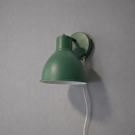 ARTEFACTO DECORATIVO DE PARED ALPHA Luminaria de Pared Alpha Verde