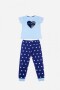 Conjunto de niños - UNISEX CELESTE