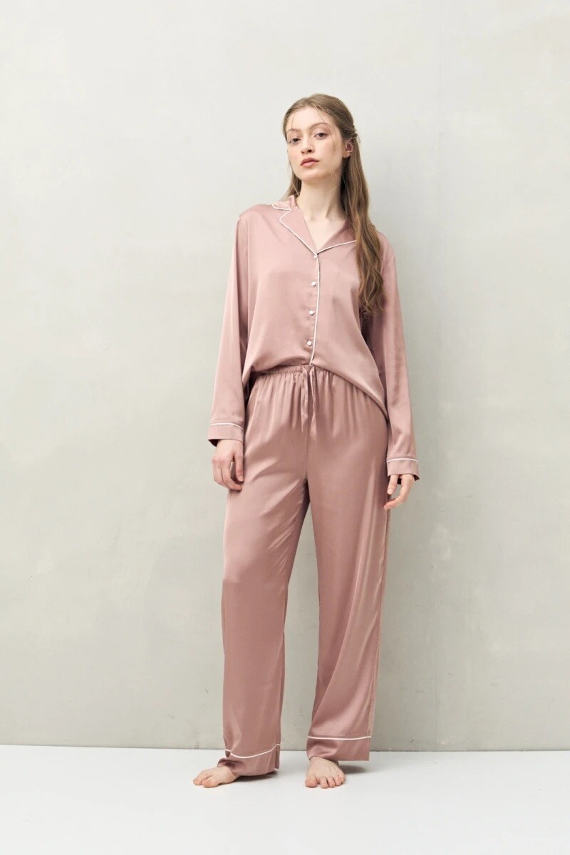 PANTALON D.CASSIN LAVANDA - ROSADO 