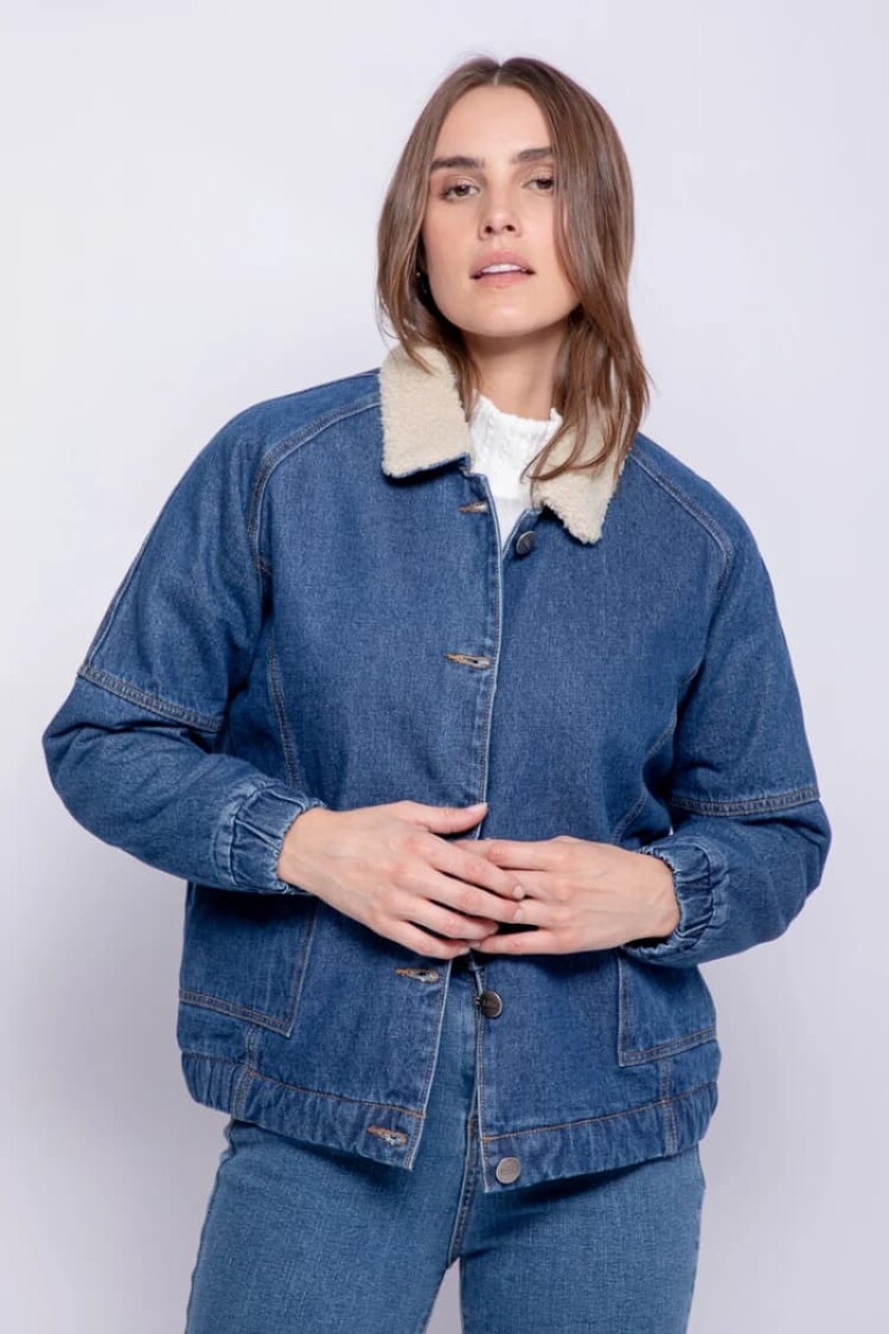 CAMPERA DUBLIN ALLIE - AZUL 