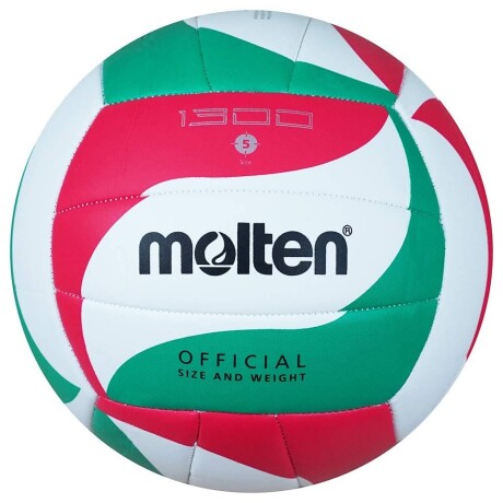 Pelota Molten Voleibol P.U interior/exterior cosida maq rj/bco/vde S/C