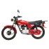 Motocicleta Buler Cobra 125cc - Rayos Rojo