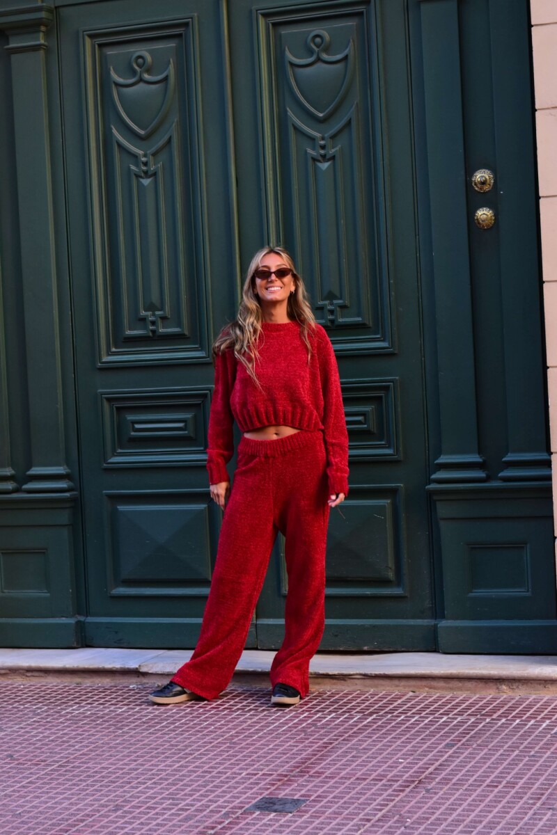 Pantalon Mara rojo