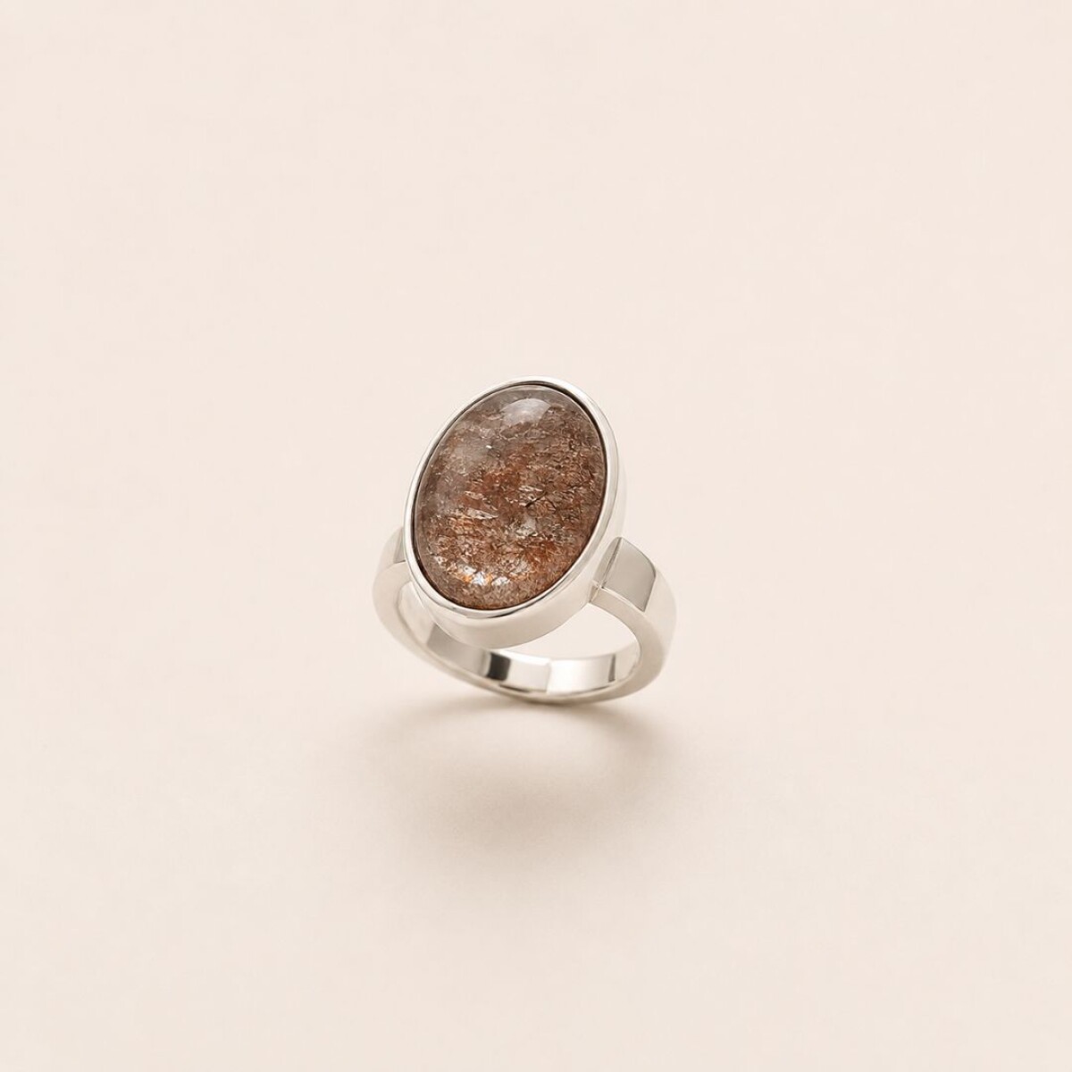 Anillo Cuarzo Dendrite - Plata 9225 