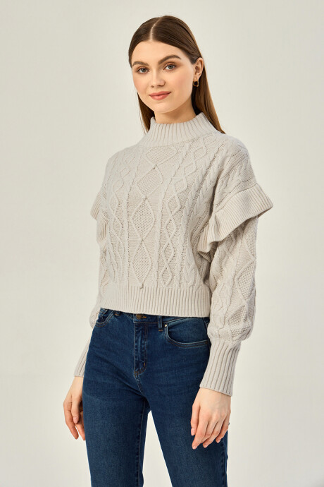 Sweater Lamote Marfil / Off White