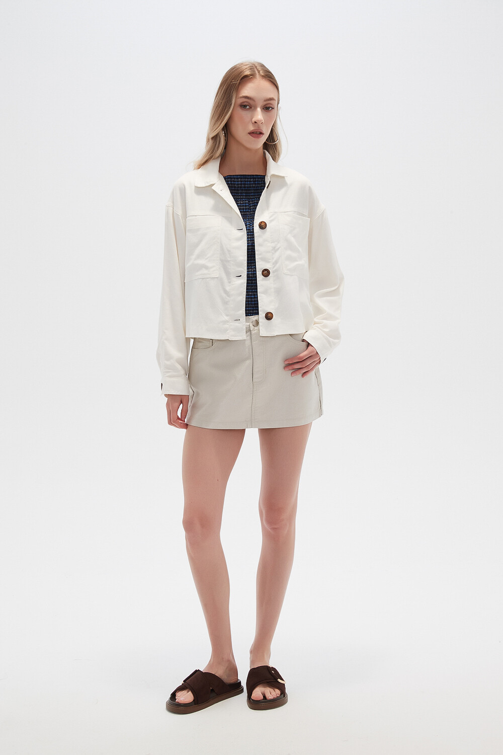 Chaqueta Minara Marfil / Off White