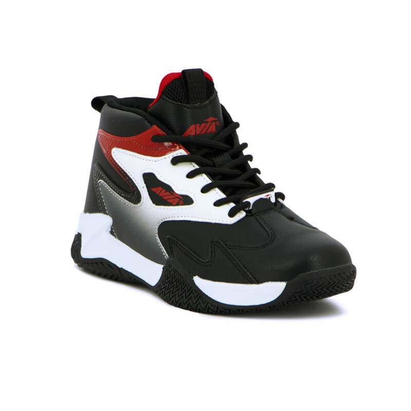 Avia Calzado Deportivo Para Niño Quepos Jr - White/black/red Blanco-negro