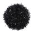 Jibbitz Black Metallic Puff Ball Multicolor