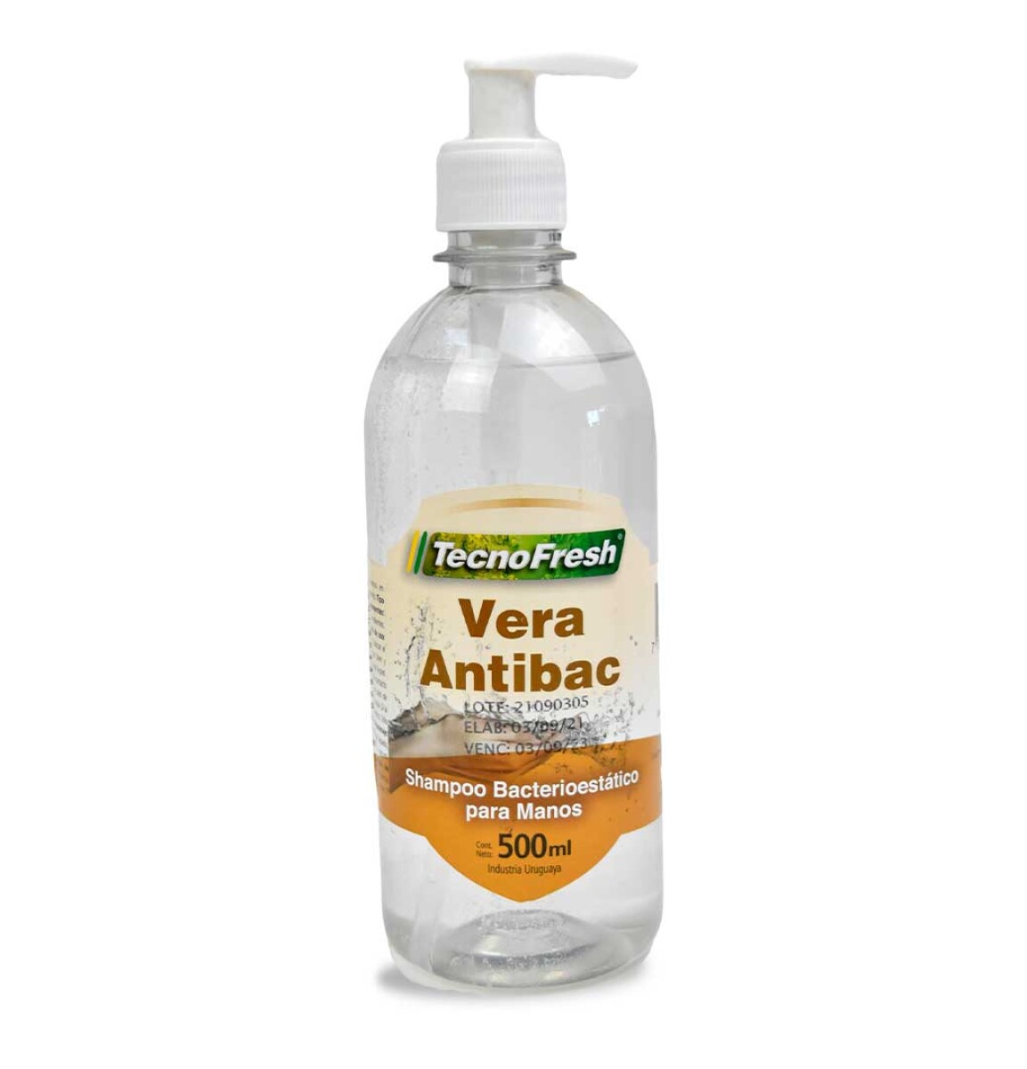 JABON LIQUIDO P/MANOS TECNO FRESH ANTIBACT C/DISP 500 ML 