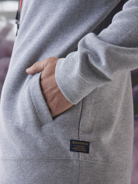 FLEECE HUNTER 4.0 GRIS CLARO MELANGE