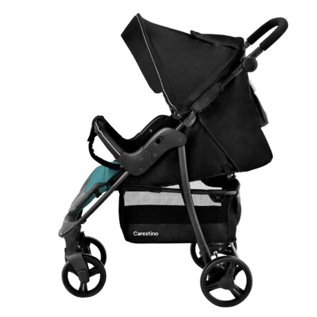 Cochecito Plegable y Huevito Carestino City Travel + Accesorios Esmeralda