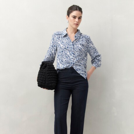 CAMISA ALTHEA Azul Marino