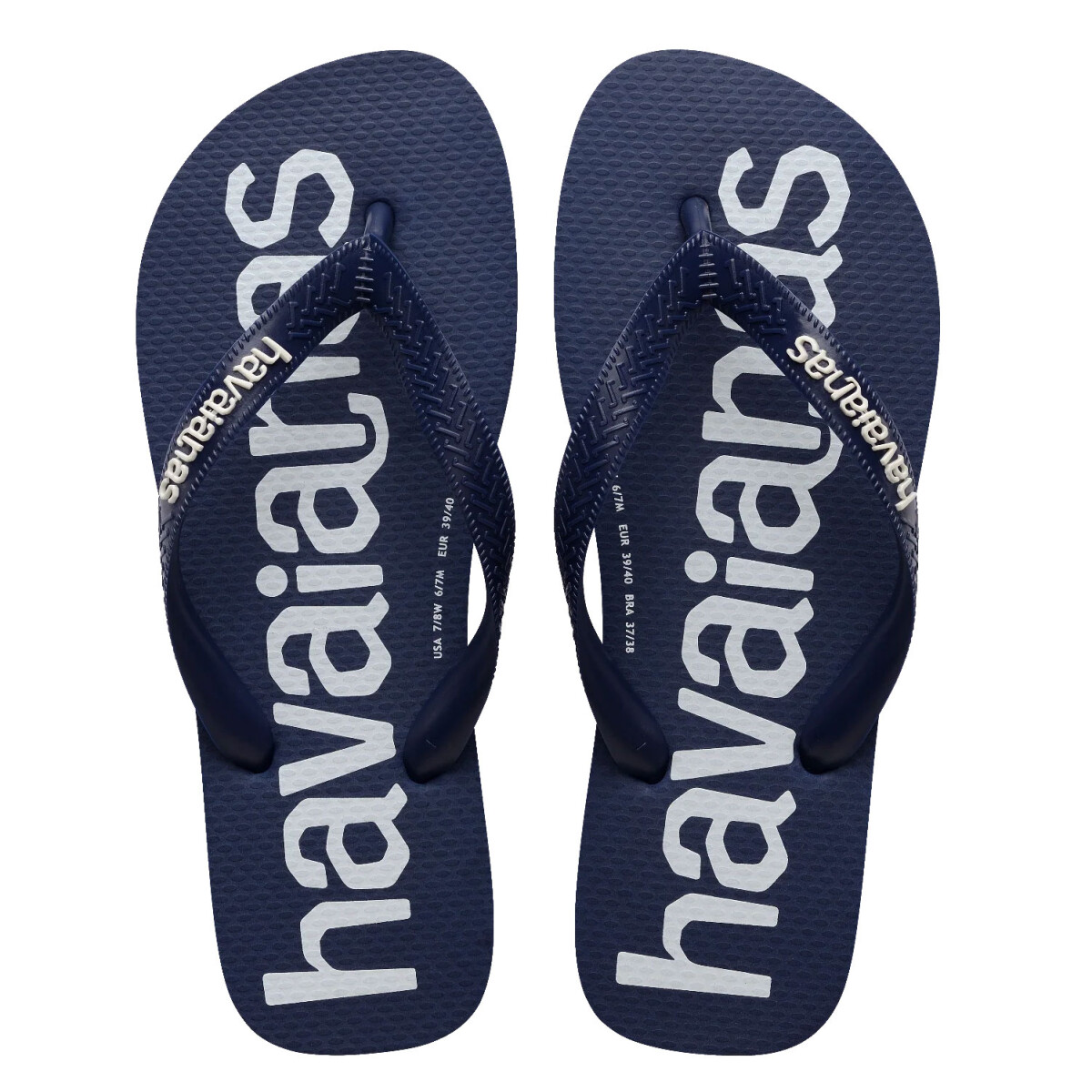 Sandalias de Hombre Havaianas Top Logomania 2 - Azul Marino 
