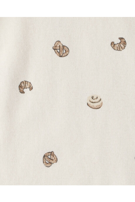 Pack cuatro bodies de algodón, diseño snacks Pack cuatro bodies de algodón, diseño snacks