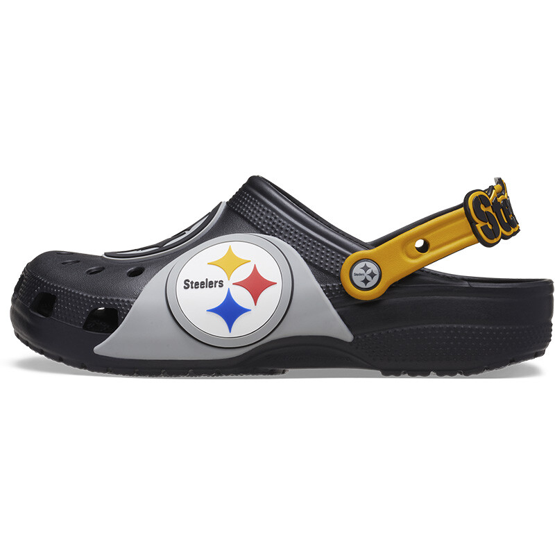 Classic Clog NFL Pittsburgh Steelers Negro