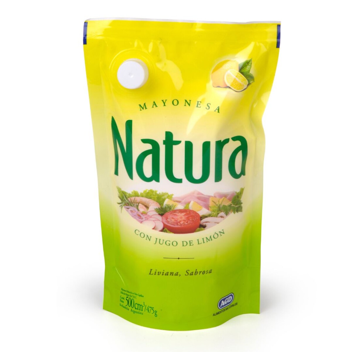 MAYONESA NATURA POUCH 500 CC 