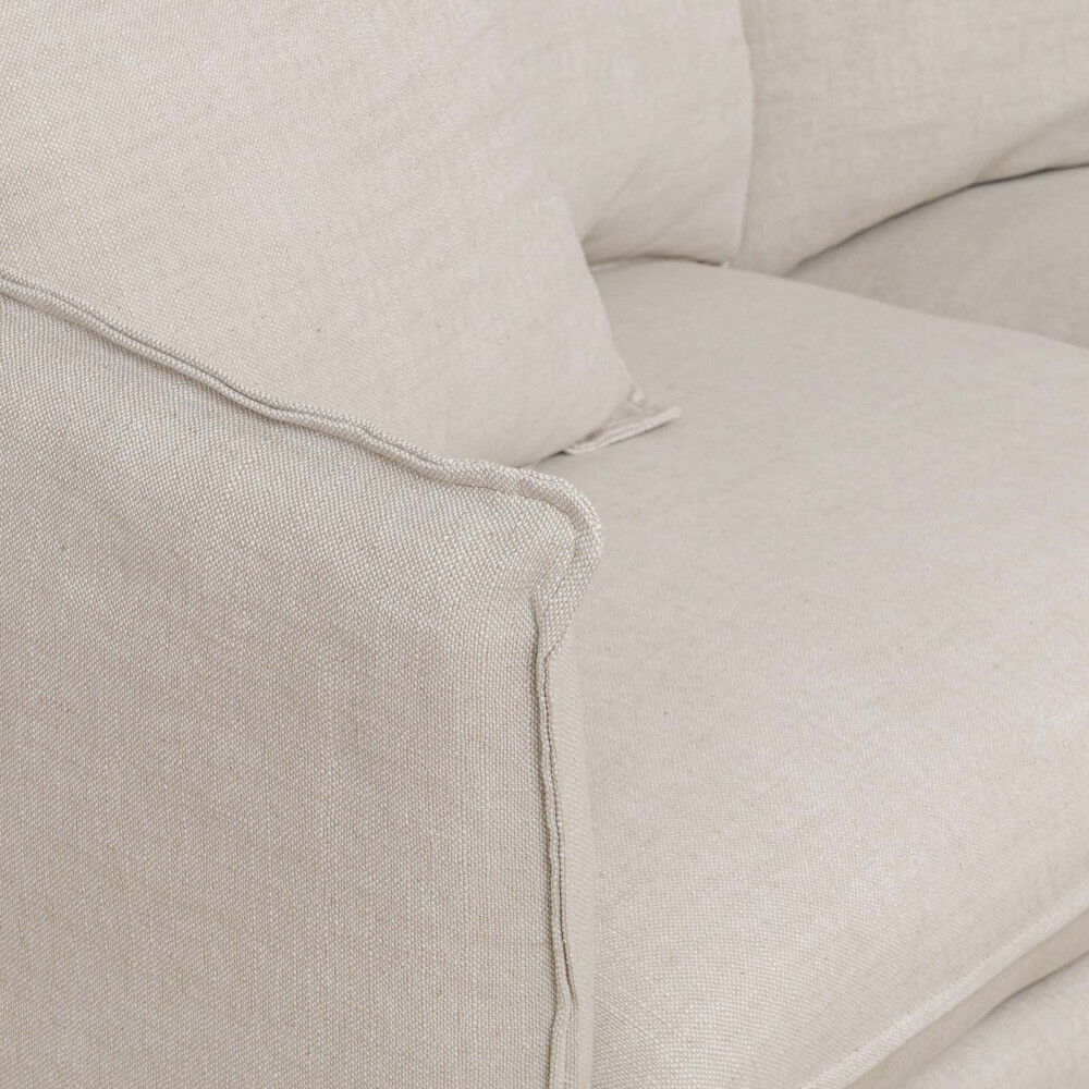 SOFÁ 3 CUERPOS TELA-PREMIUM NATURAL-BEIGE BAHAMA NATURAL