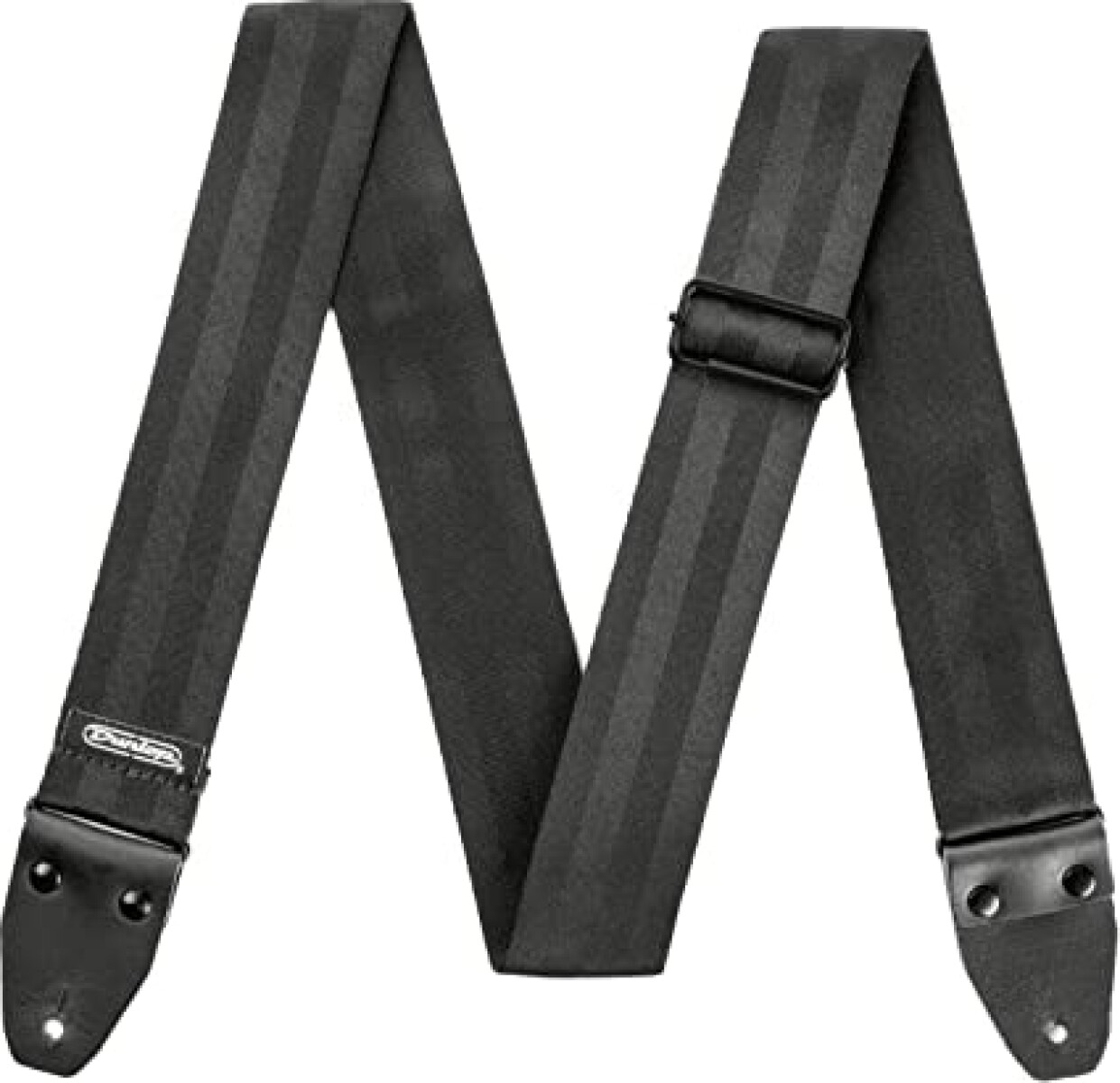 Correa JIM DUNLOP DELUXE SEATBELT STRAP - BLACK 