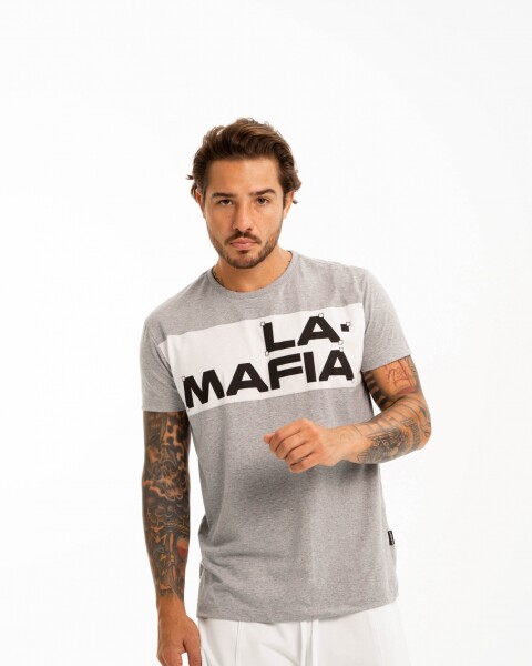 Remera Nation Drop Gris U