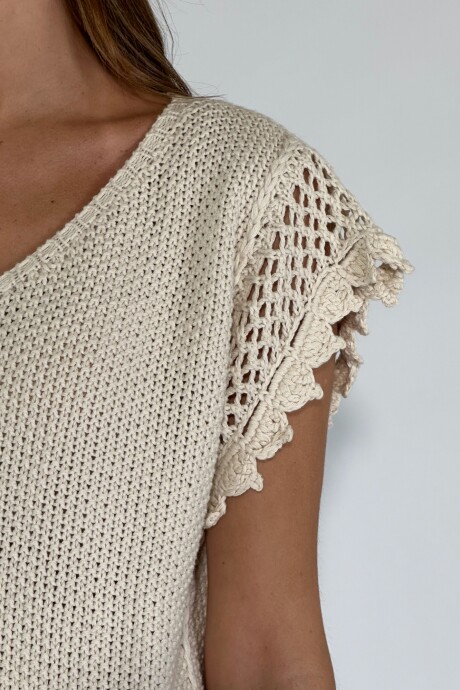 TOP TEJIDO LYRA Crudo