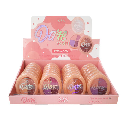 SAS Paleta de sombra de ojos 4 tonos Sas Paleta De Sombra De Ojos 4 Tonos