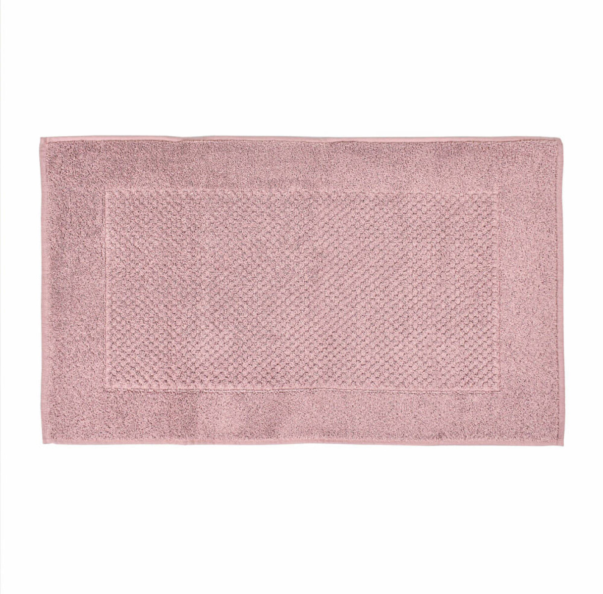 Toalla para pies hilo peinado - Rosa Viejo 