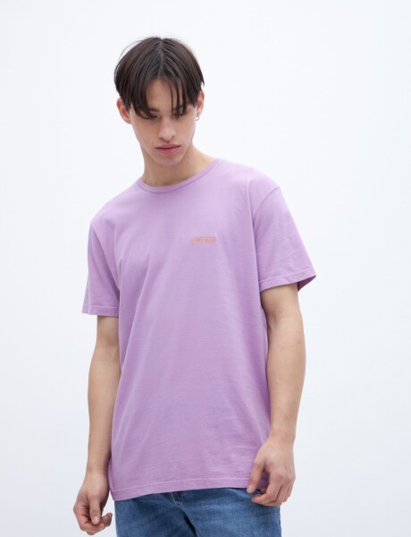 Remera Crew Lavanda