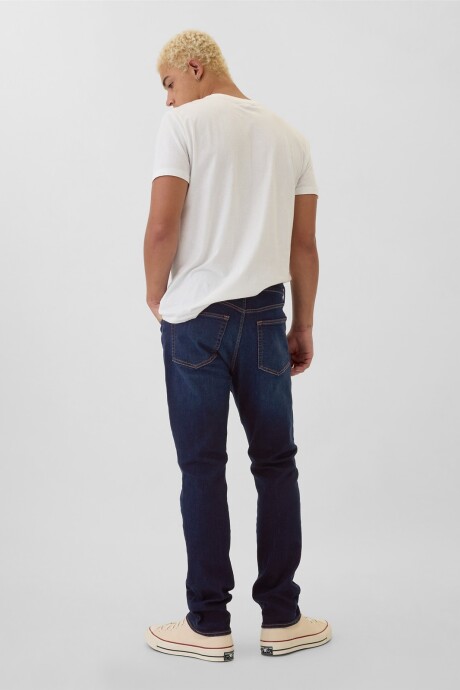 Jean Athletic Slim Hombre Dark Wash
