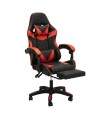 Silla Gamer Gaming Ergonomica Reclinable PU Rojo