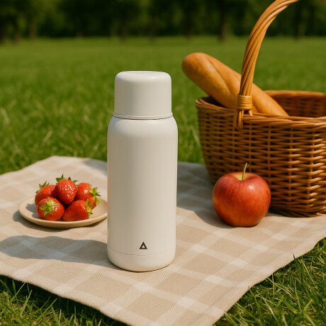 Termo 750 ML de acero Blanco